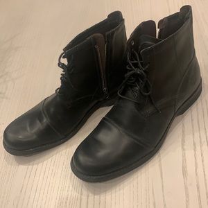 Timberland zip up lace boots NWT